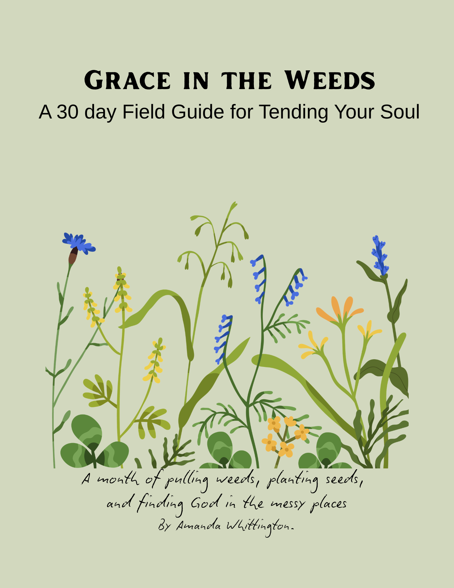 Grace in the Weeds: A 30 Day Field Guide for Tending Your Soul