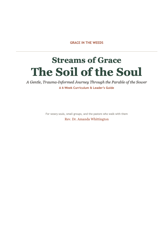 The Soil of the Soul: A Trauma-Informed Journey Through the Parable of the Sower (6-Week Curriculum & Leader's Guide)